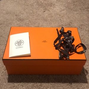 Authentic Hermès box